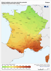 pvgis solar optimum fr 219x300 Installation de panneaux solaires